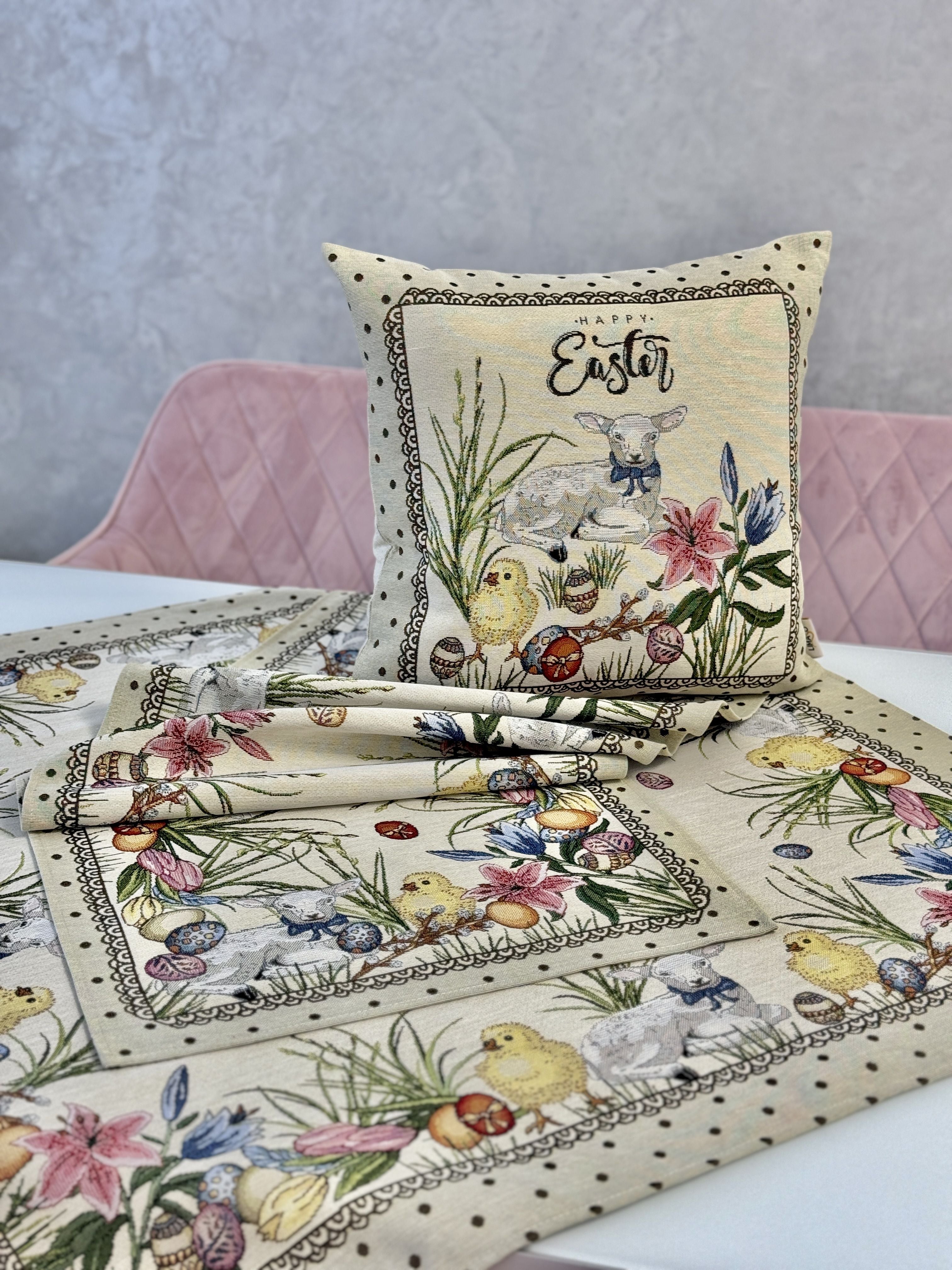 Easter tapestry tablecloth «Easter chick» Limaso Textile