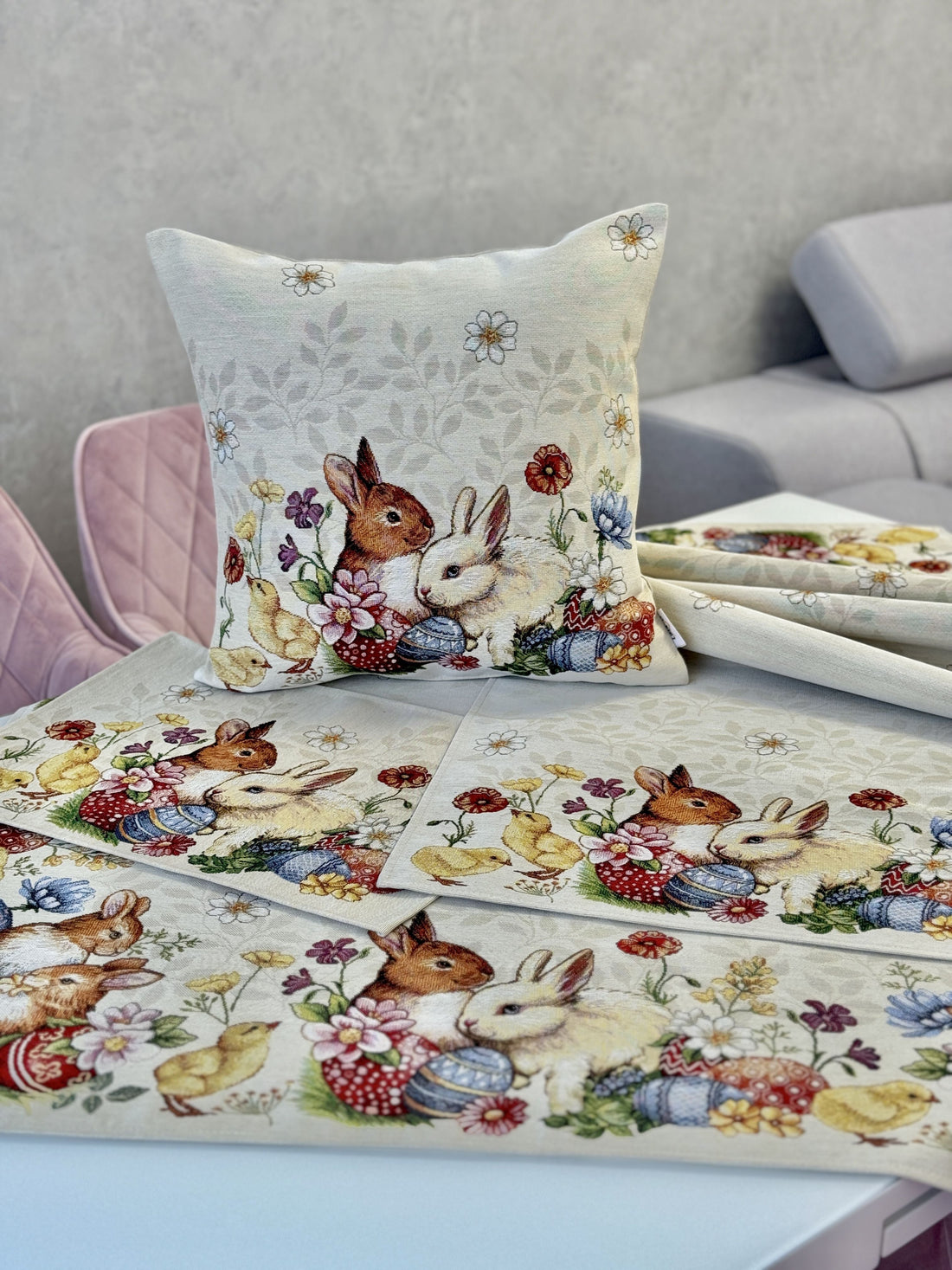 Easter tapestry tablecloth «Easter celebration» Limaso Textile