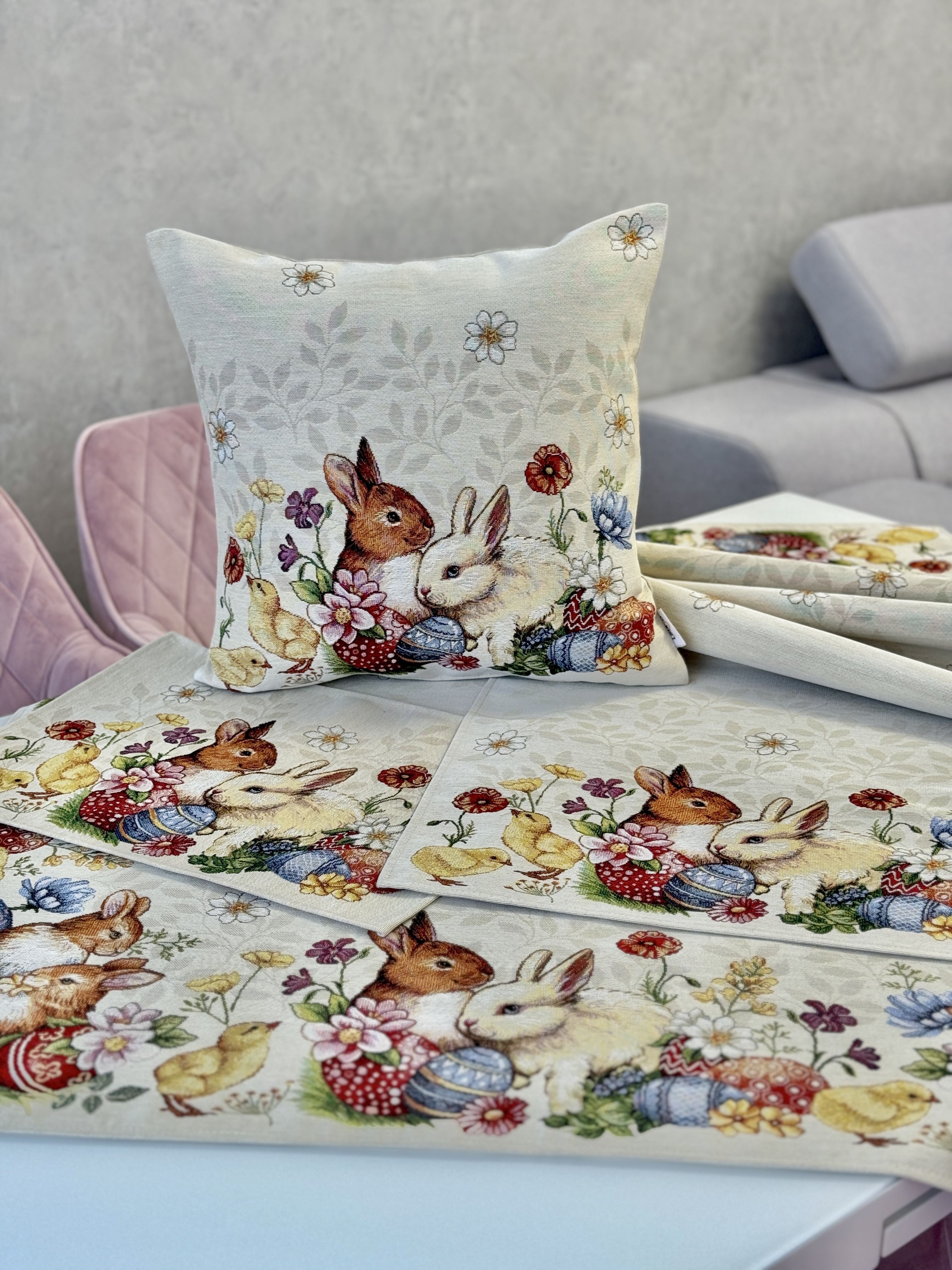Easter tapestry tablecloth «Easter celebration» Limaso Textile