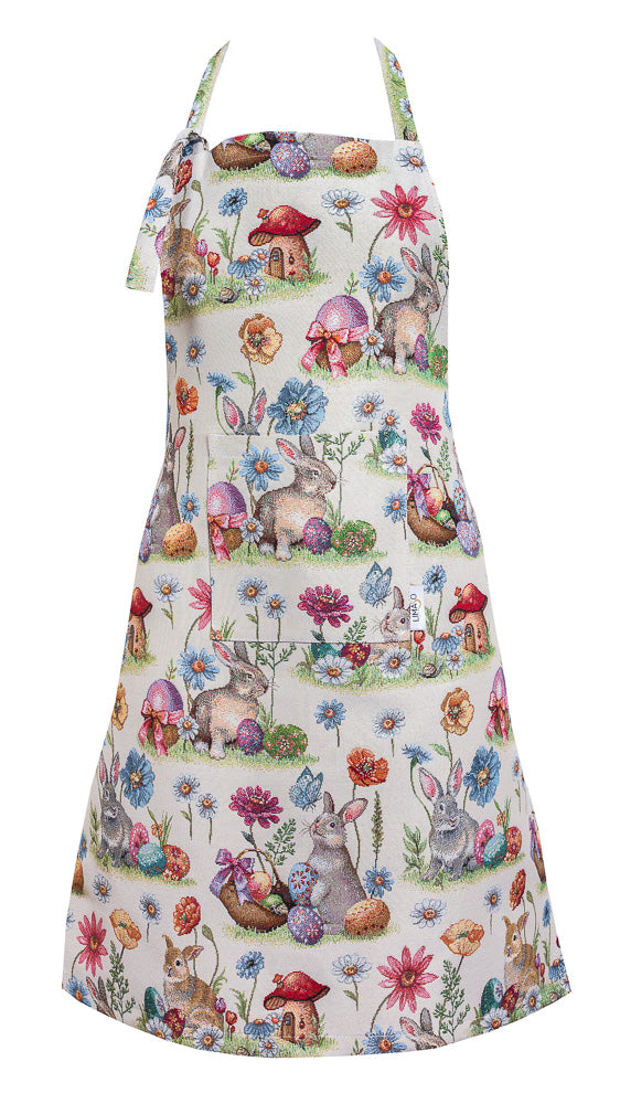 Easter tapestry kitchen apron «Easter glade» Limaso Textile