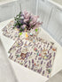 Easter tapestry Placemats set «Rabbit in lavender»