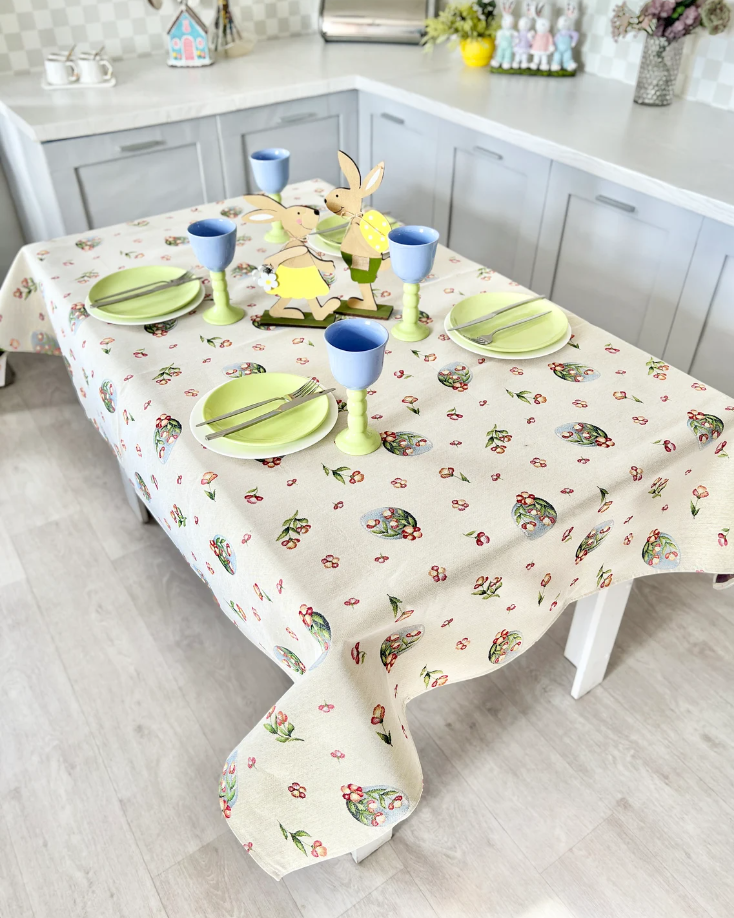 Easter tapestry tablecloth «Spring Easter» Limaso Textile