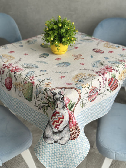 Easter tapestry tablecloth «Easter Fly»