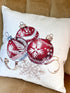 Christmas Decorative pillow cover  «Golden Noel Collection» with Microfibre & Golden lurex - Premium Gobelin - Textile4Family