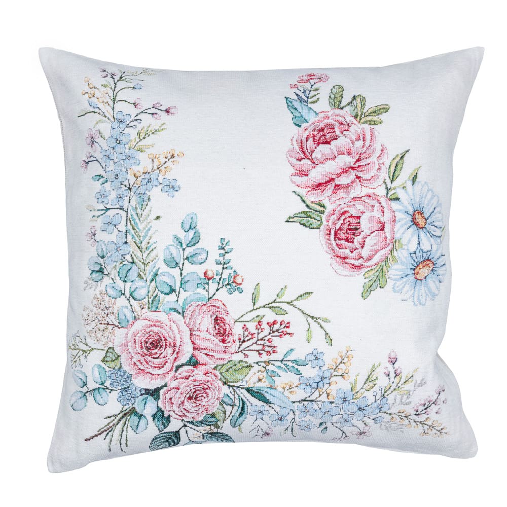 Cushion cover «Rose -1» - Premium Tapestry with Microfibre - Textile4Family
