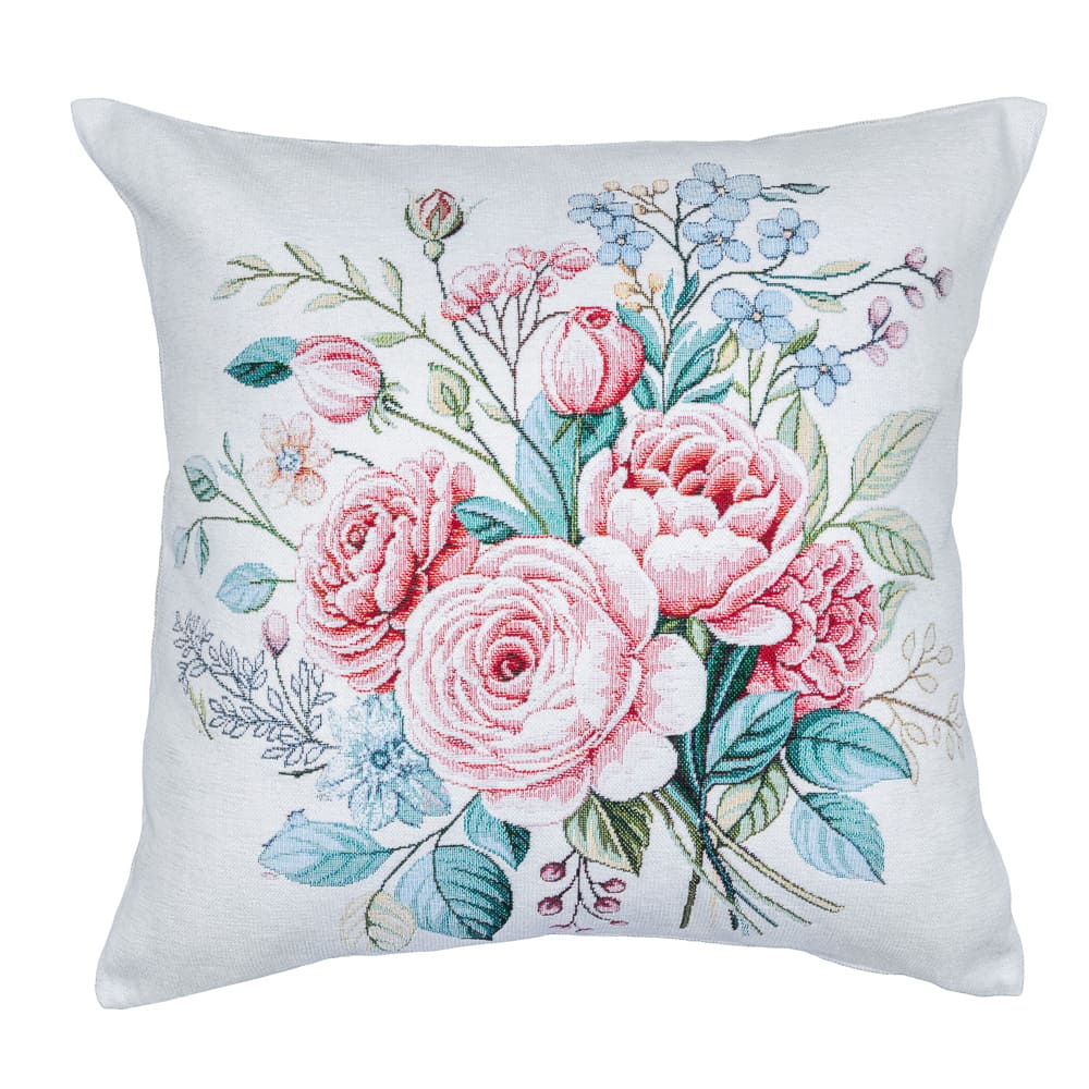 Cushion cover «Rose -2» - Premium Tapestry with Microfibre - Textile4Family