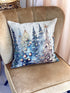 Christmas Cushion cover «Evergreen Magic» with Golden Lurex - Luxury Tapestry Limaso