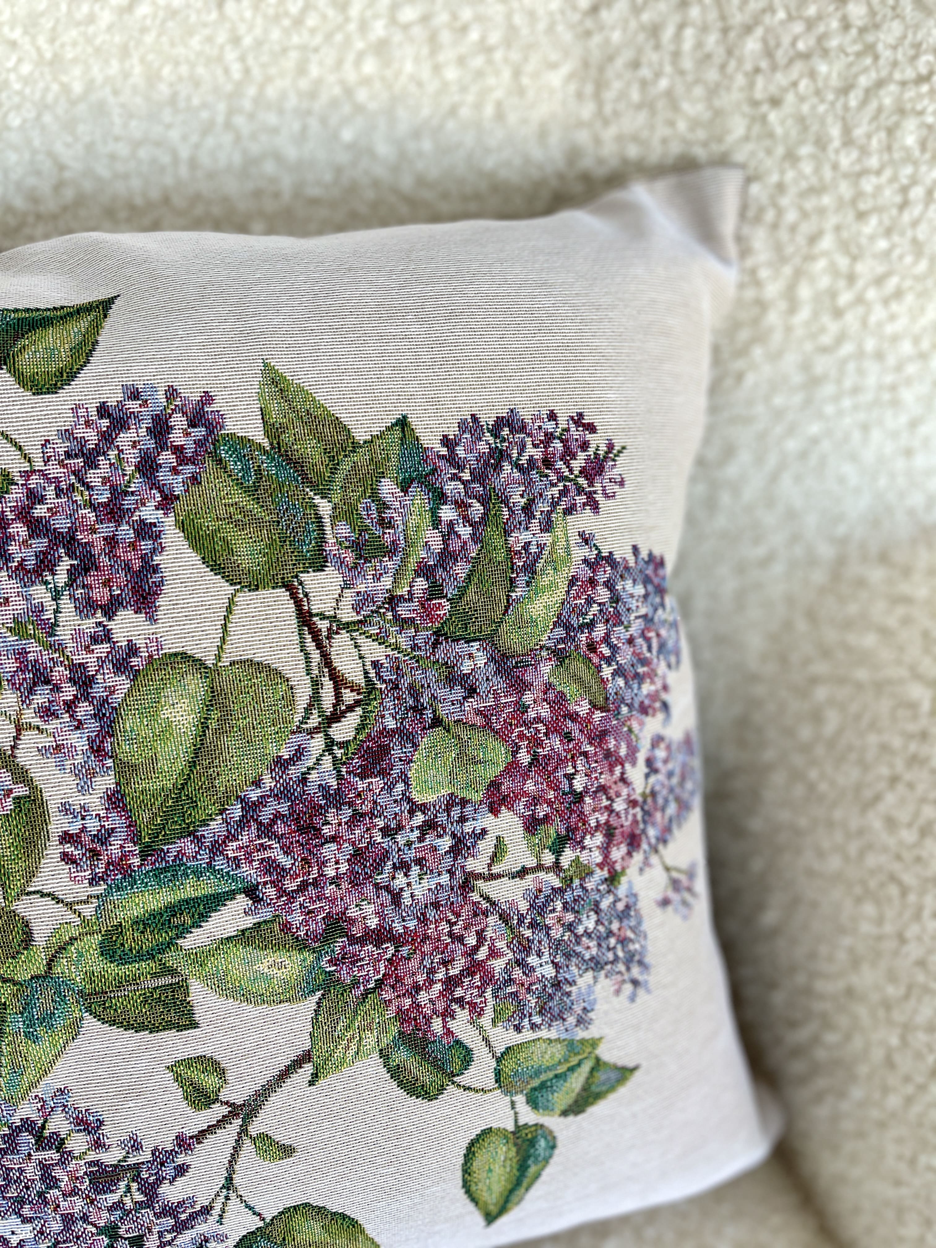 Cushion cover «Lilac» - Premium Tapestry - Textile4Family