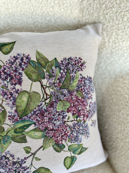 Cushion cover «Lilac» - Premium Tapestry - Textile4Family