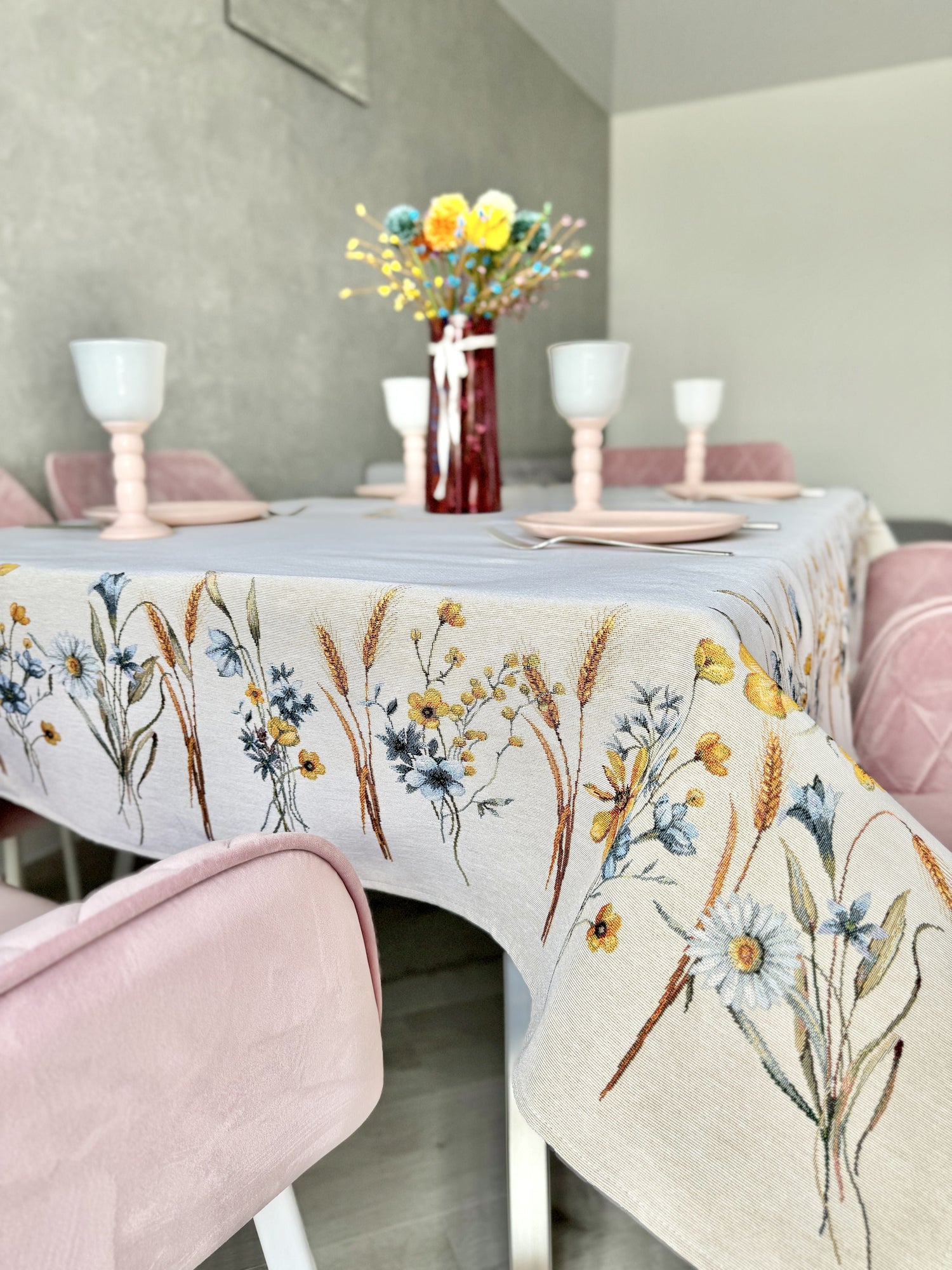 Tapestry tablecloth «Tenderness» Limaso Textile