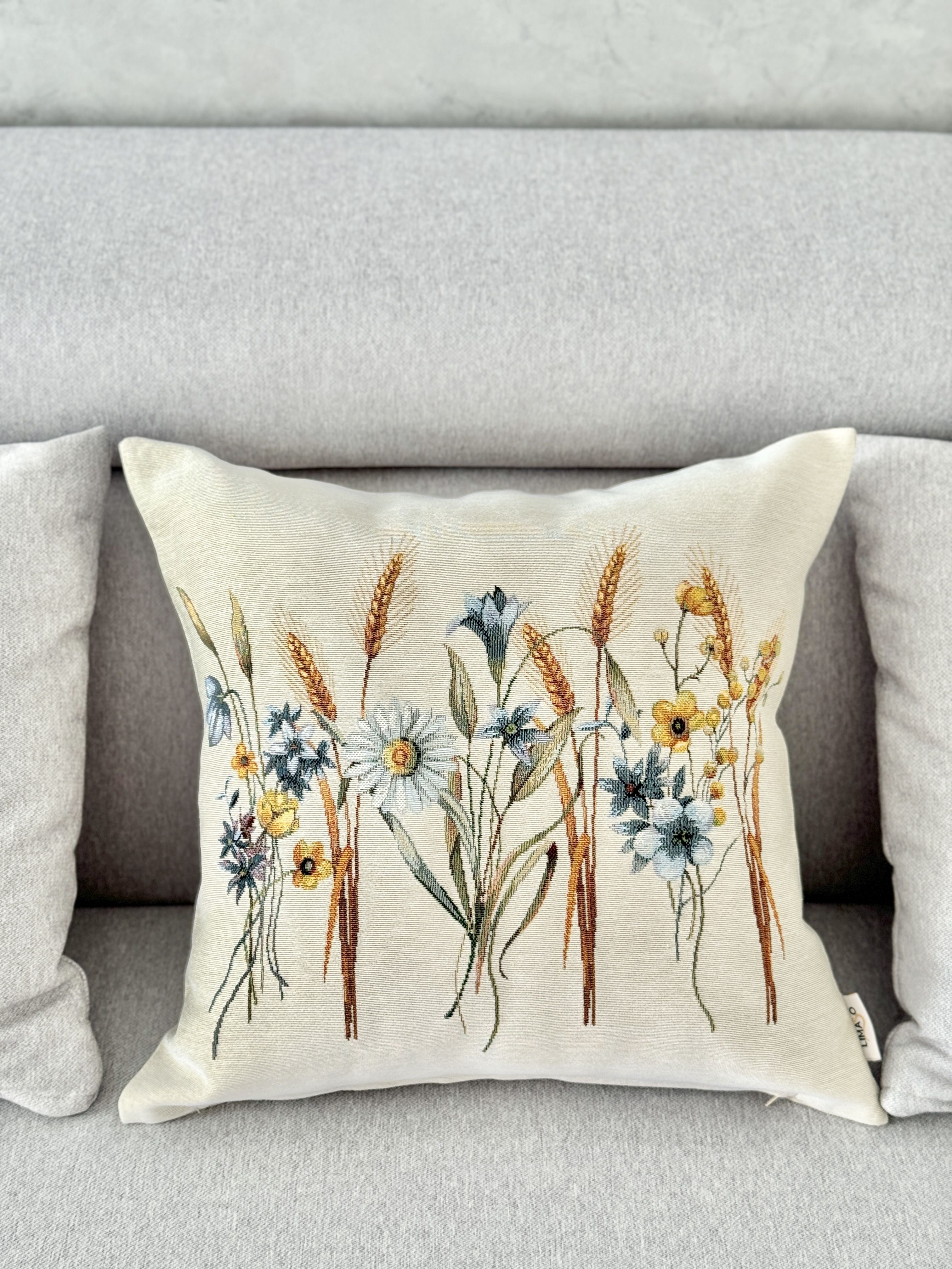 Tapestry cushion cover «Tenderness» Limaso Textile