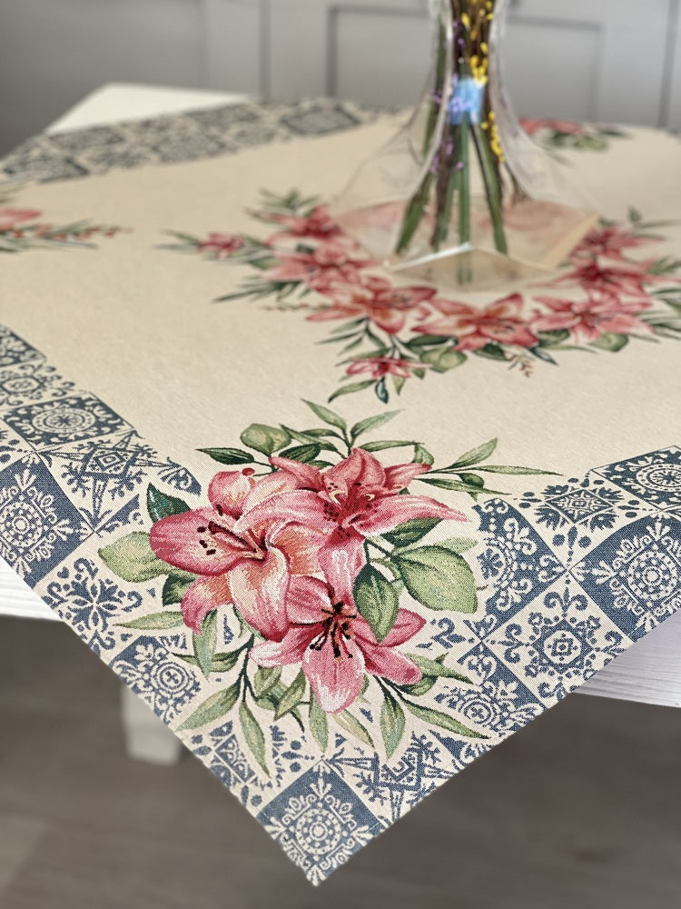 Tapestry tablecloth «Lilies» Limaso Textile