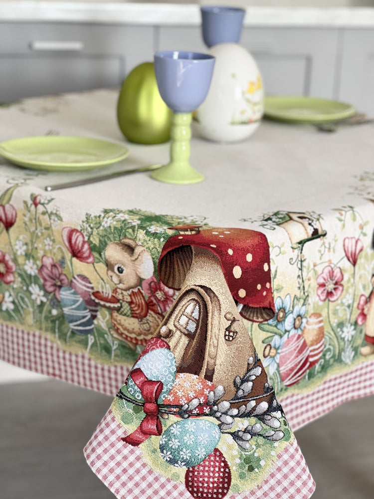 Easter tapestry tablecloth «Magic Easter» Limaso Textile