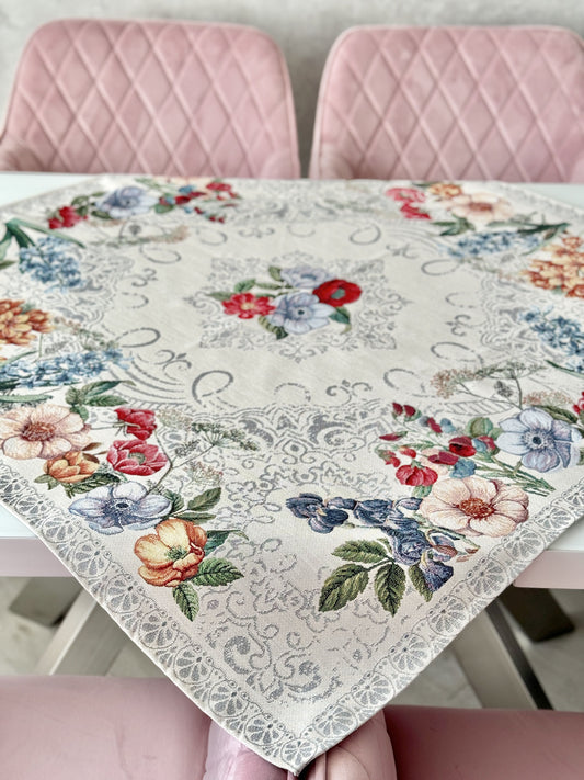 Tapestry tablecloth «MANDALAS FLOWERS»