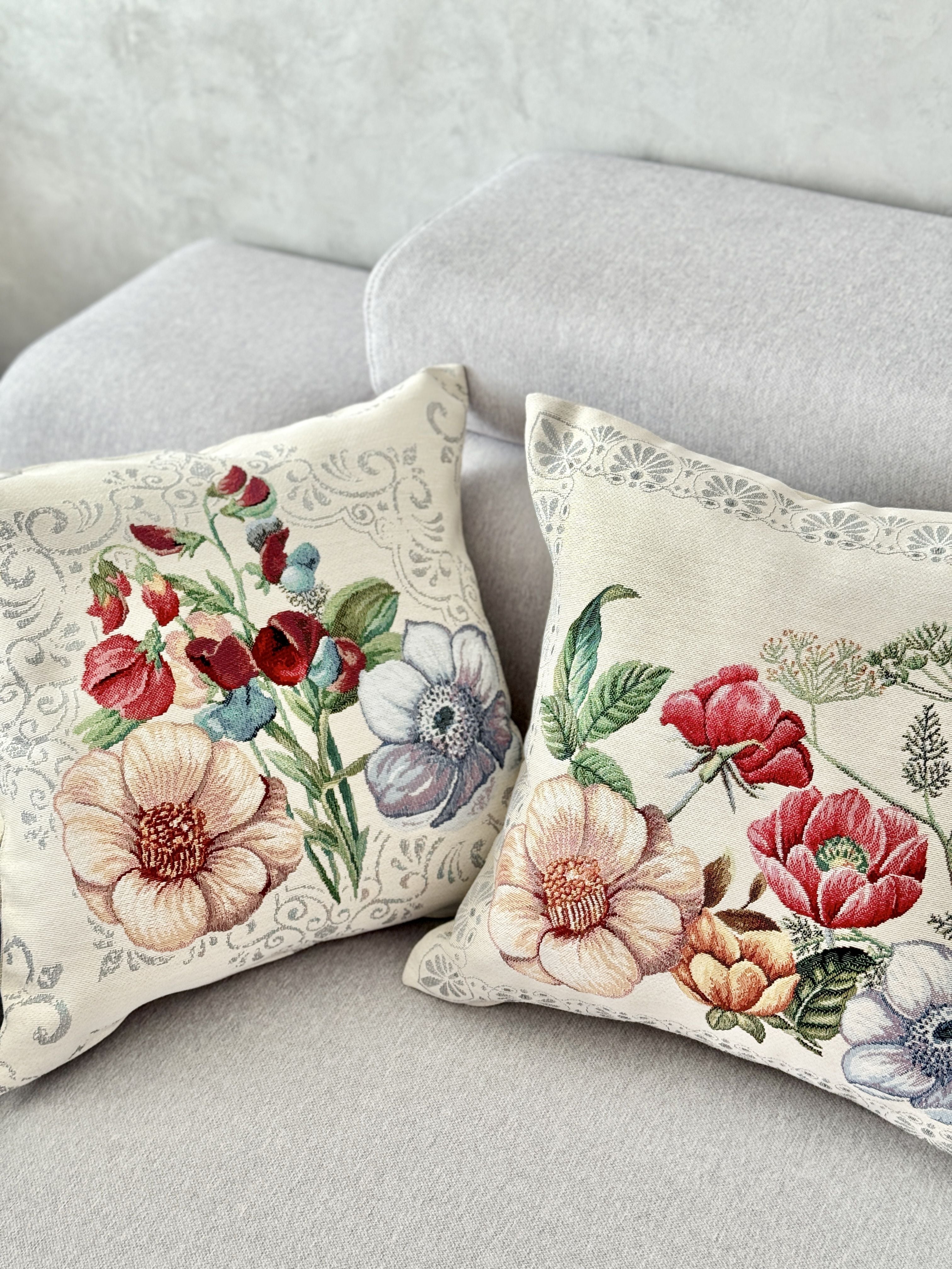Tapestry cushion cover «MANDALAS FLOWERS-2» Limaso Textile