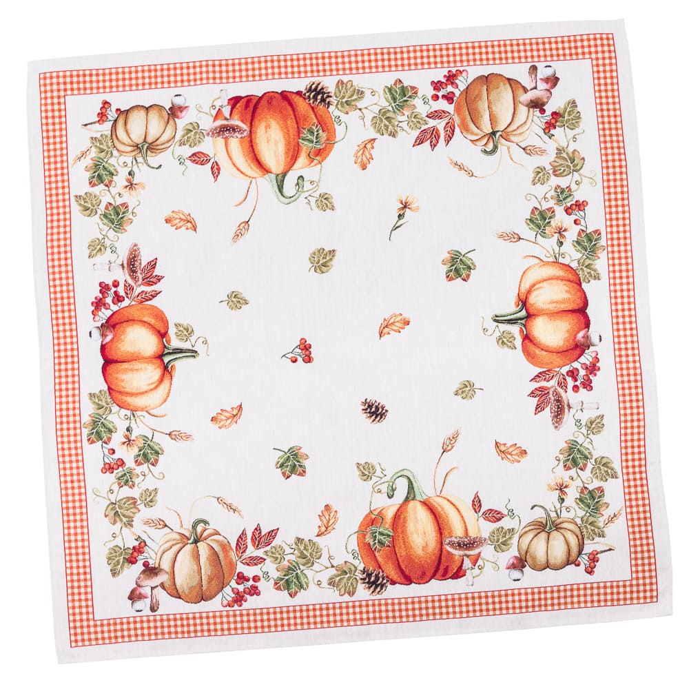 Square tablecloth «OCTUBRE» - Premium Gobelin - Textile4Family