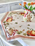 Square tablecloth «OCTUBRE» - Premium Gobelin - Textile4Family