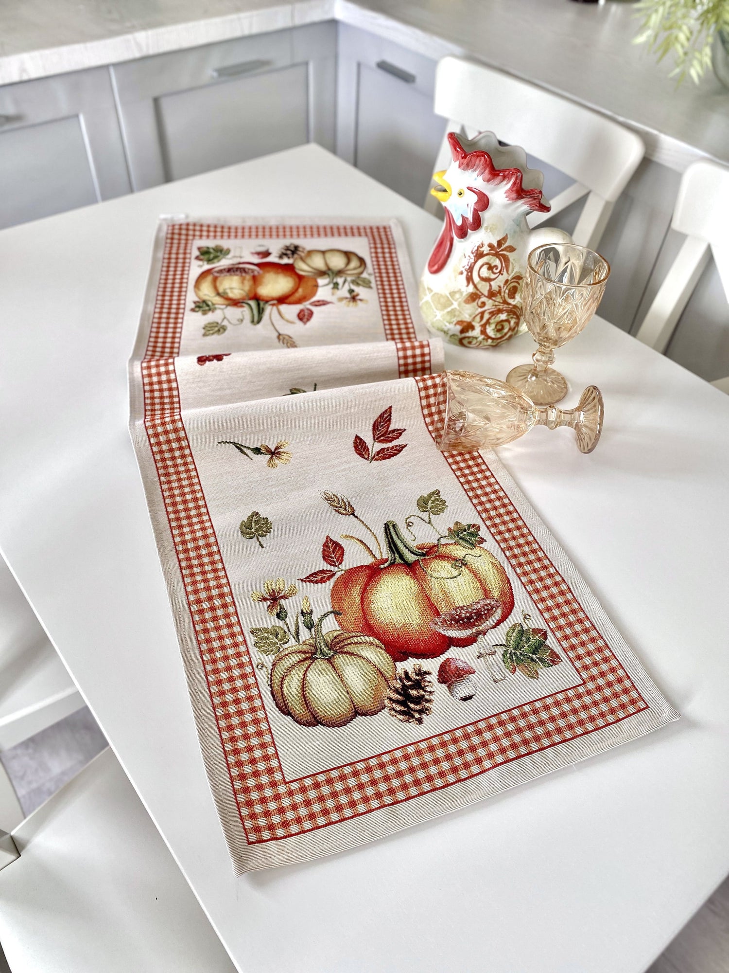 Table Runner «OCTUBRE» - Premium Gobelin - Textile4Family