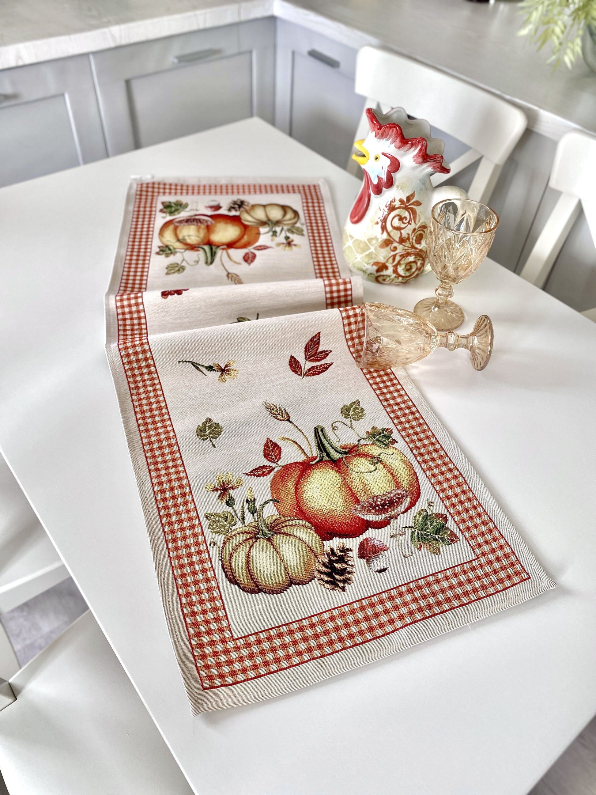 Table Runner «OCTUBRE» - Premium Gobelin - Textile4Family