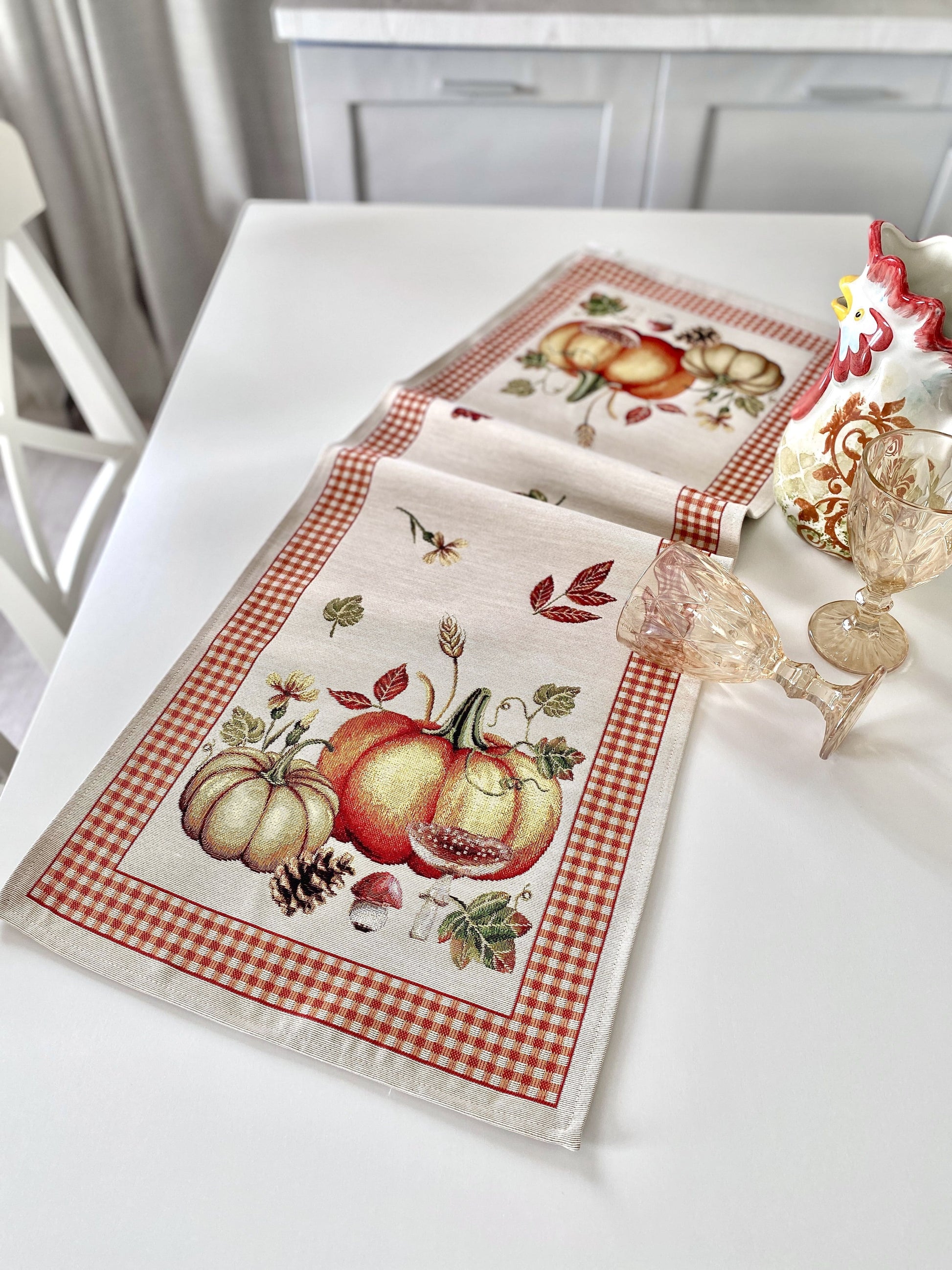 Table Runner «OCTUBRE» - Premium Gobelin - Textile4Family