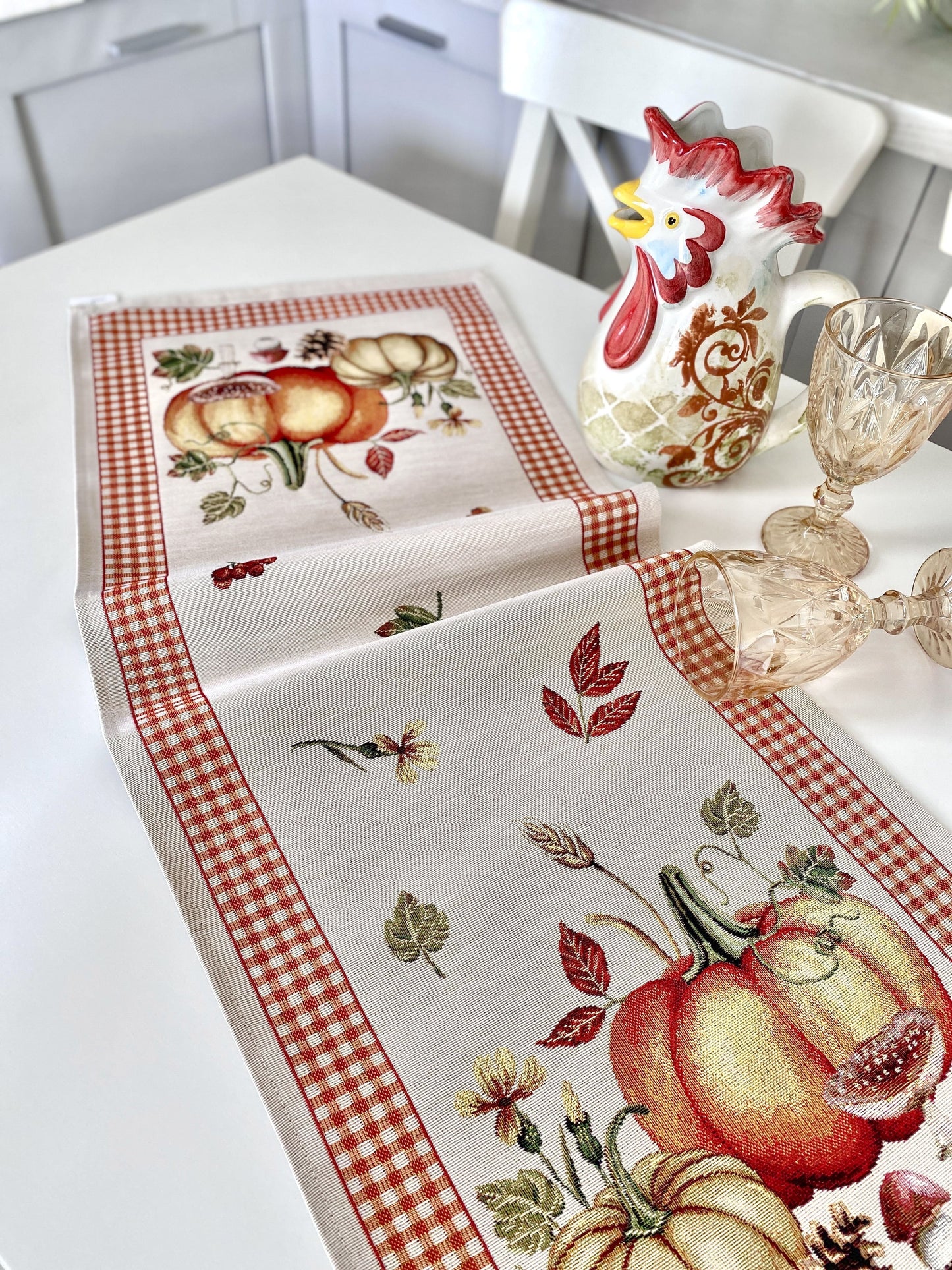 Table Runner «OCTUBRE» - Premium Gobelin - Textile4Family