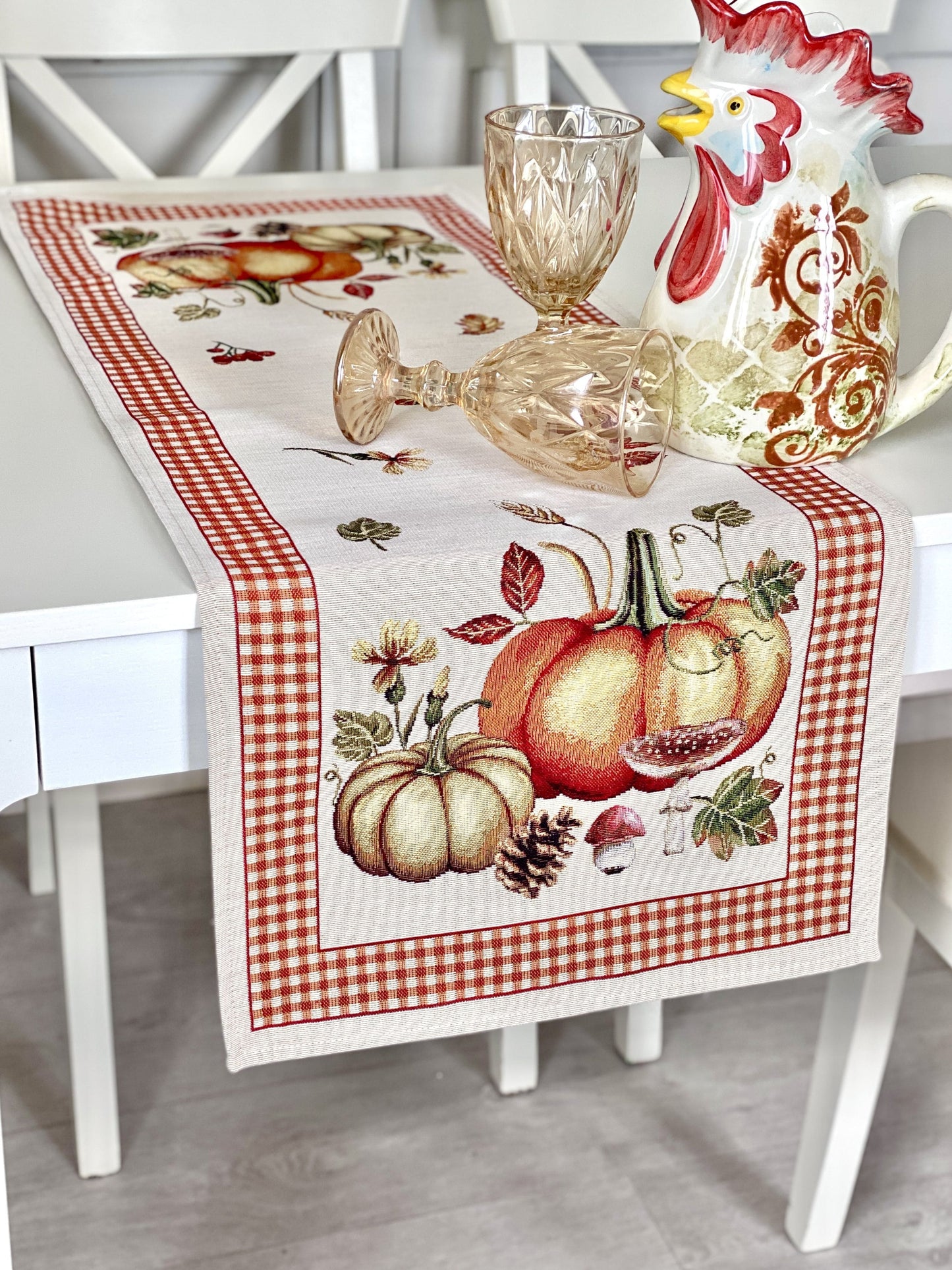 Table Runner «OCTUBRE» - Premium Gobelin - Textile4Family
