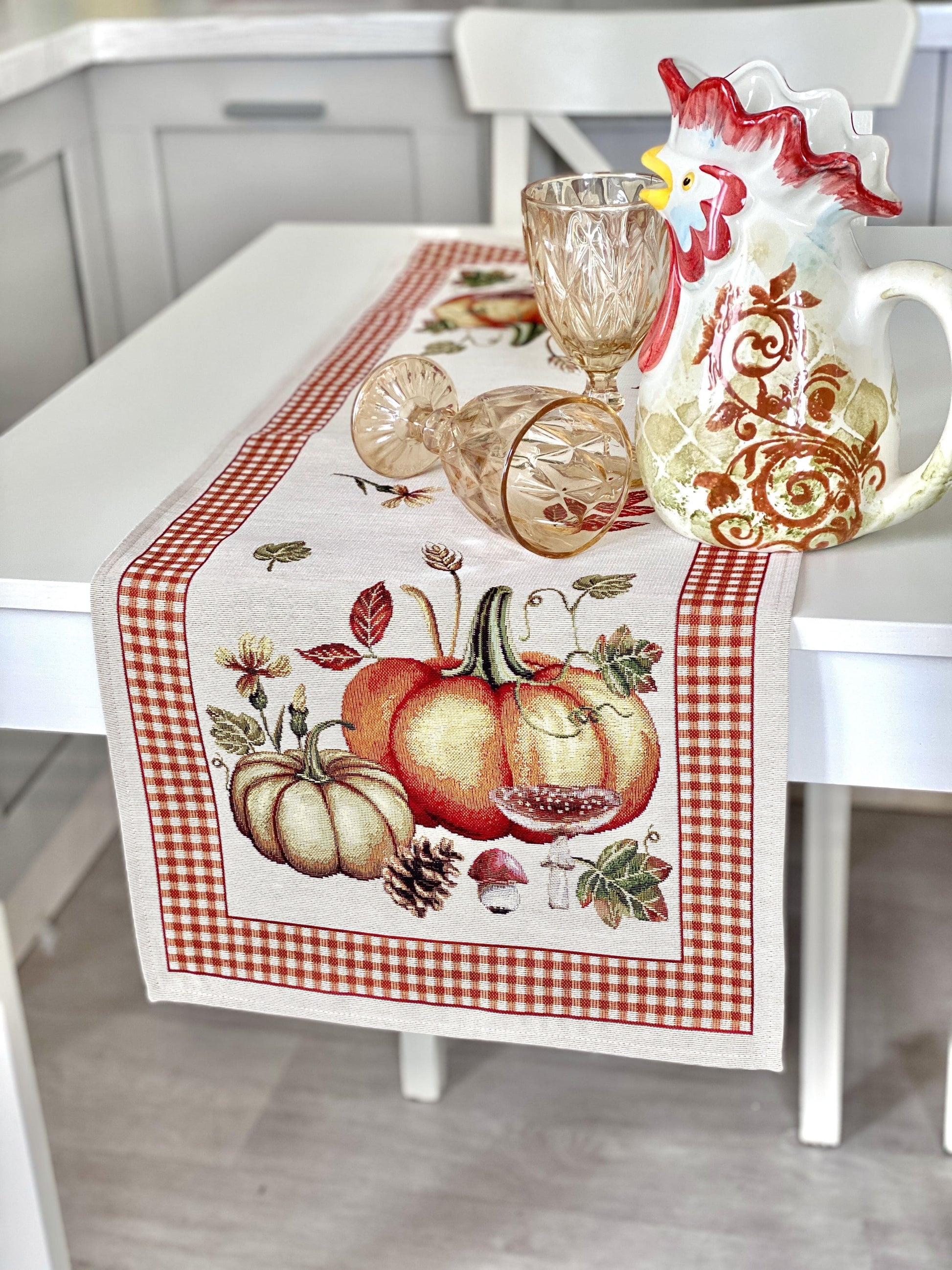 Table Runner «OCTUBRE» - Premium Gobelin - Textile4Family