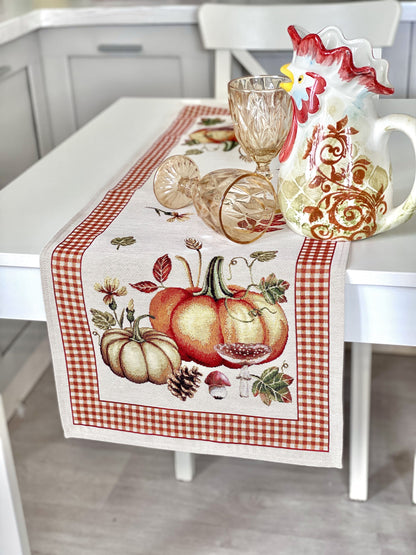 Table Runner «OCTUBRE» - Premium Gobelin - Textile4Family