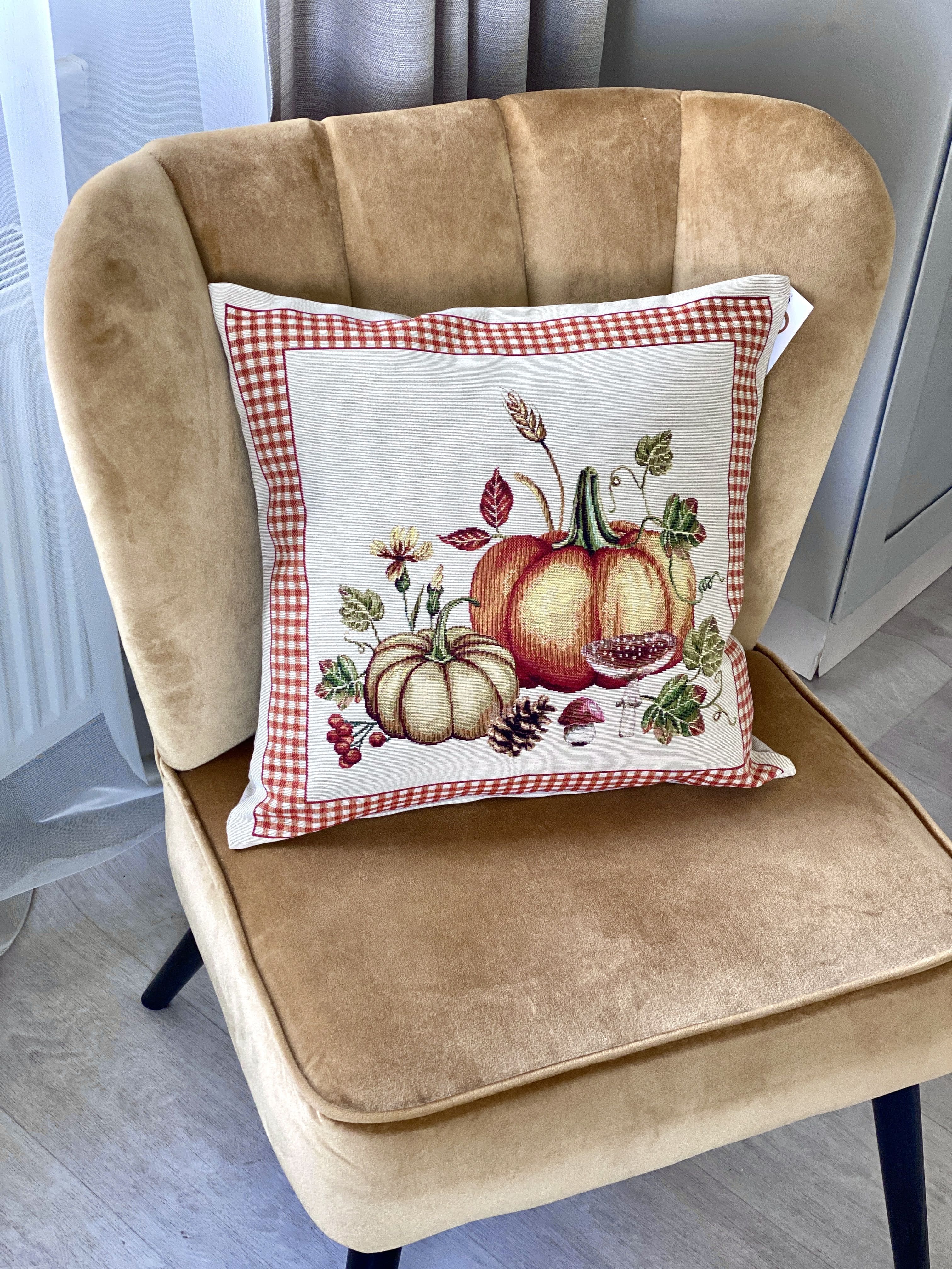 Cushion cover «OCTUBRE» - Premium Gobelin - Textile4Family