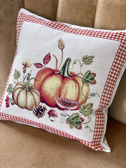 Cushion cover «OCTUBRE» - Premium Gobelin - Textile4Family
