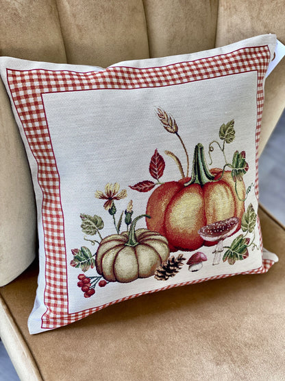 Cushion cover «OCTUBRE» - Premium Gobelin - Textile4Family