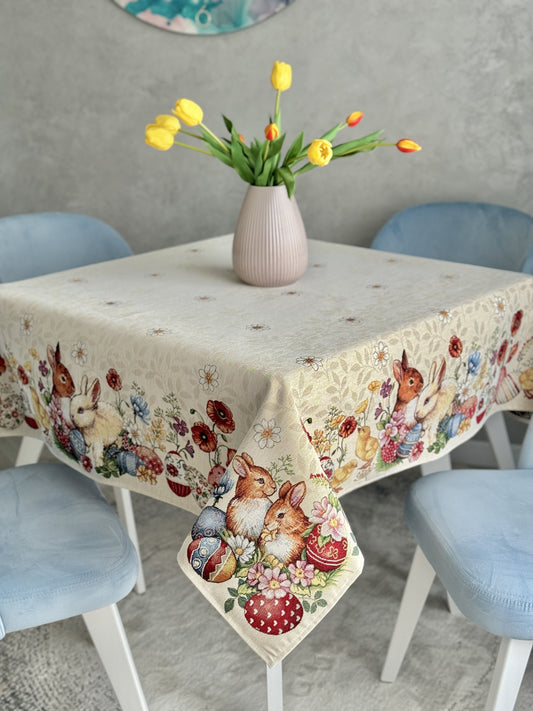 Easter tapestry tablecloth «Easter celebration»