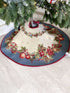 Christmas Tree skirt «Christmas Glow» with Golden Lurex - Luxury Tapestry - Textile4Family