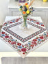 Square tablecloth «Folk Floral» - Premium Tapestry - Textile4Family