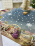 Christmas tapestry tablecloth «Nativity scene» with golden thread
