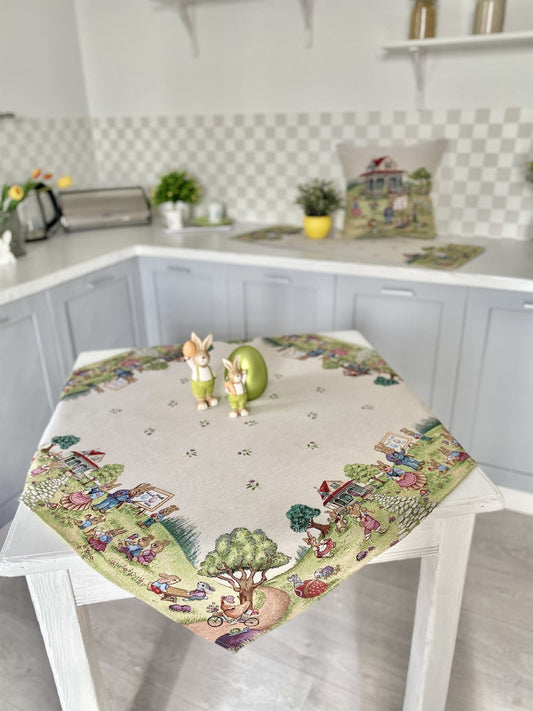 Easter tapestry tablecloth «Easter holiday»