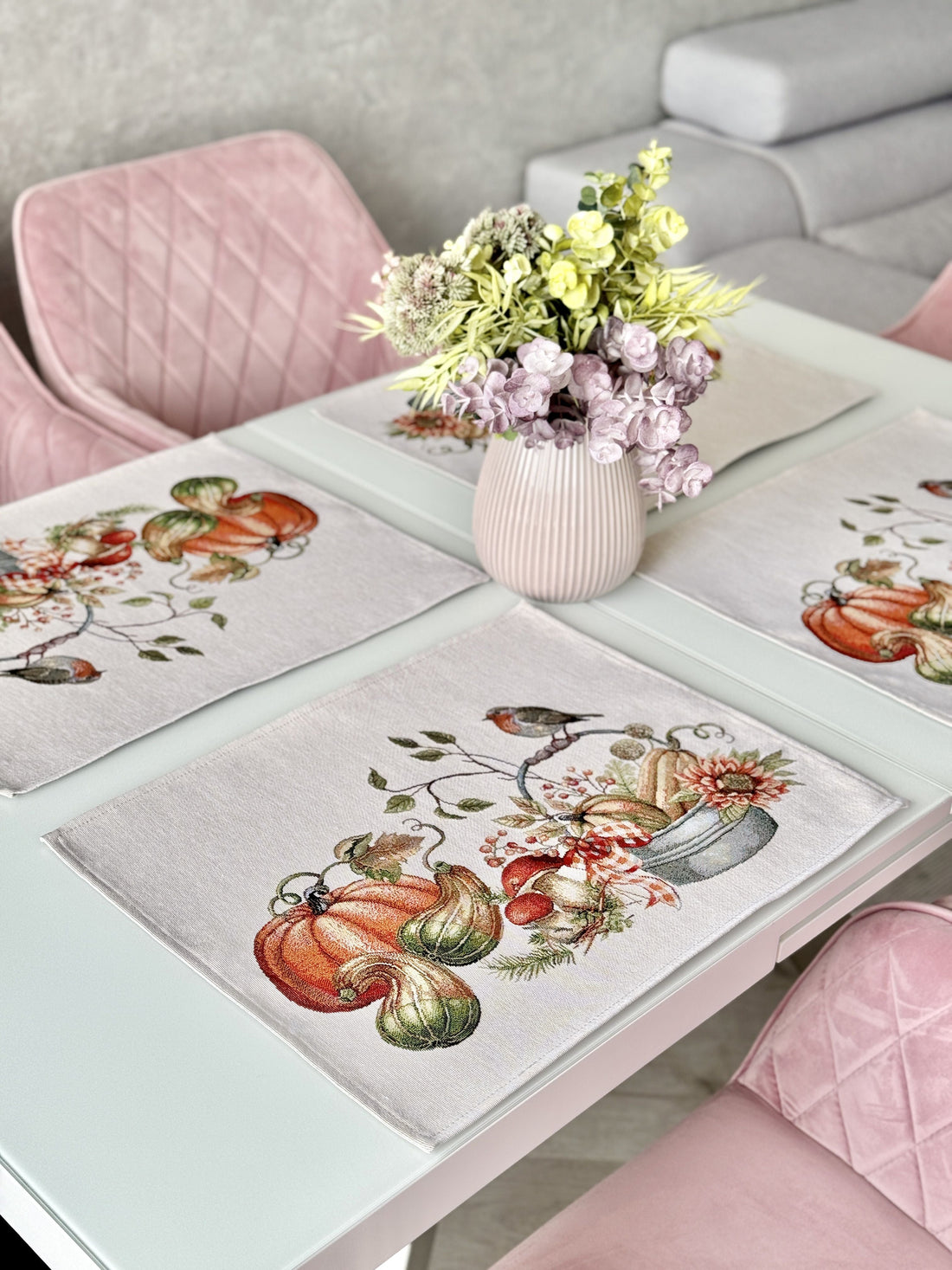 Tapestry Placemats set «Autumn harvest» Limaso Textile