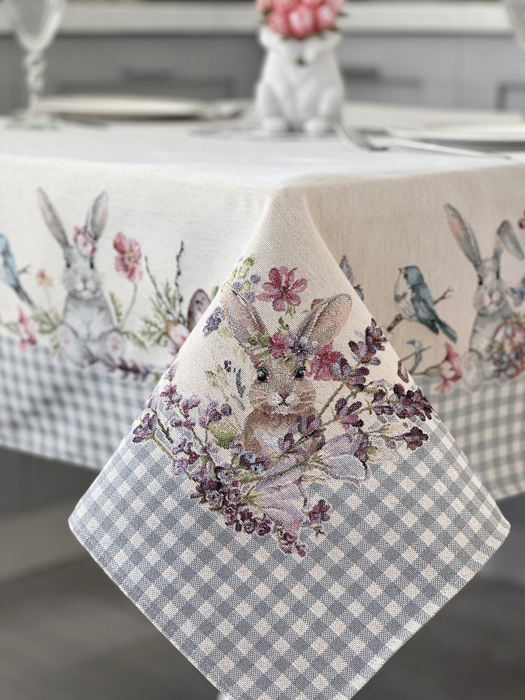Easter tapestry tablecloth «Lavender holiday» Limaso Textile