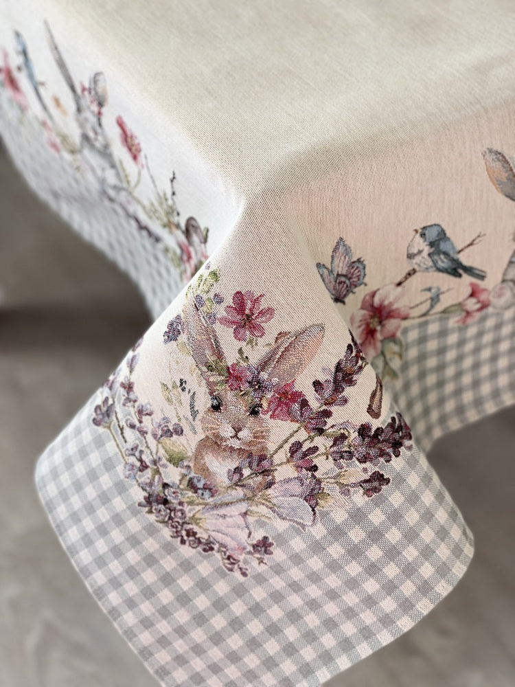 Easter tapestry tablecloth «Lavender holiday» Limaso Textile