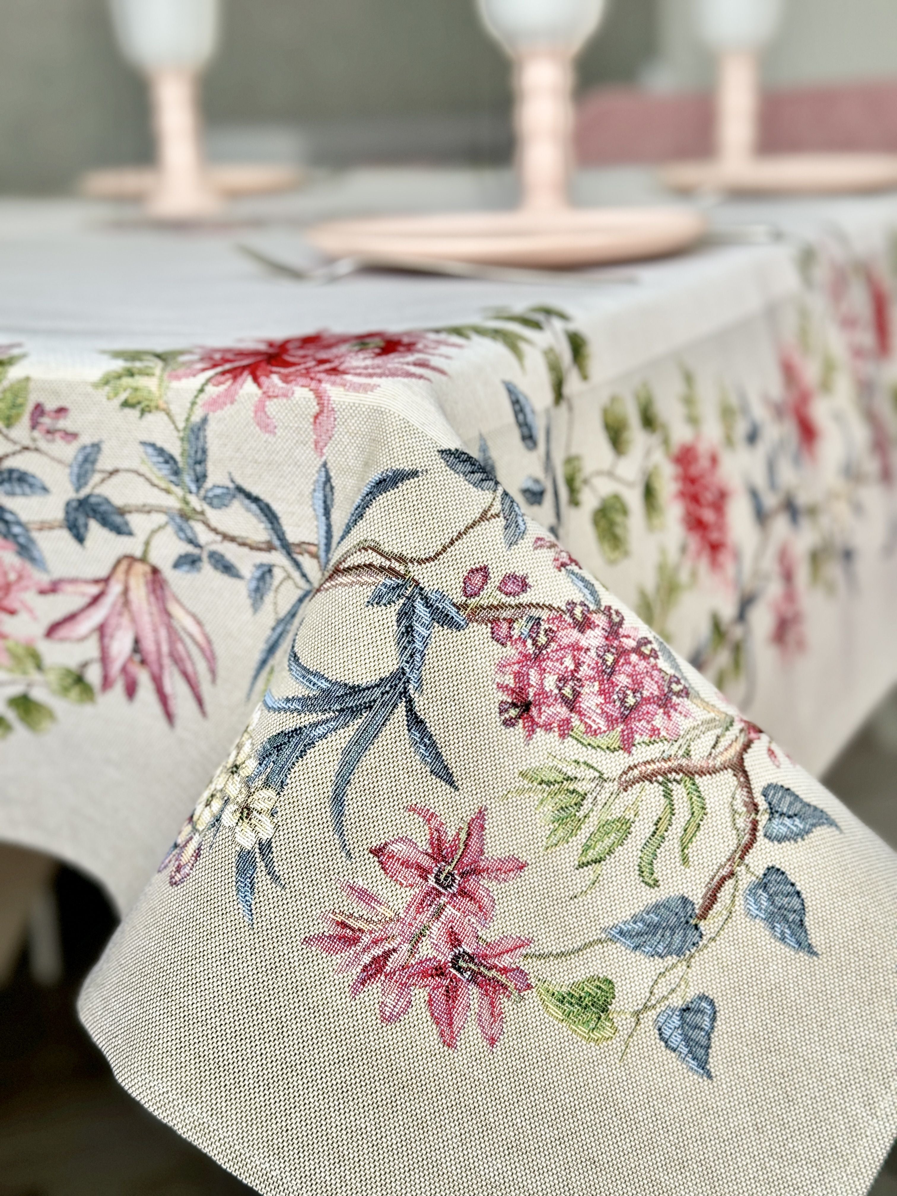 Tapestry tablecloth «Spring Flowers» Limaso Textile
