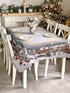 Christmas Tablecloth «Magical Winter Eve»  - Luxury Tapestry - Textile4Family