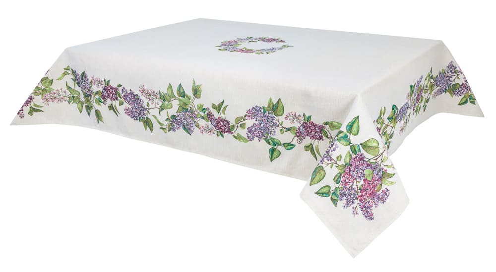 Rectangular tablecloth «Lilac» - Premium Tapestry - Textile4Family