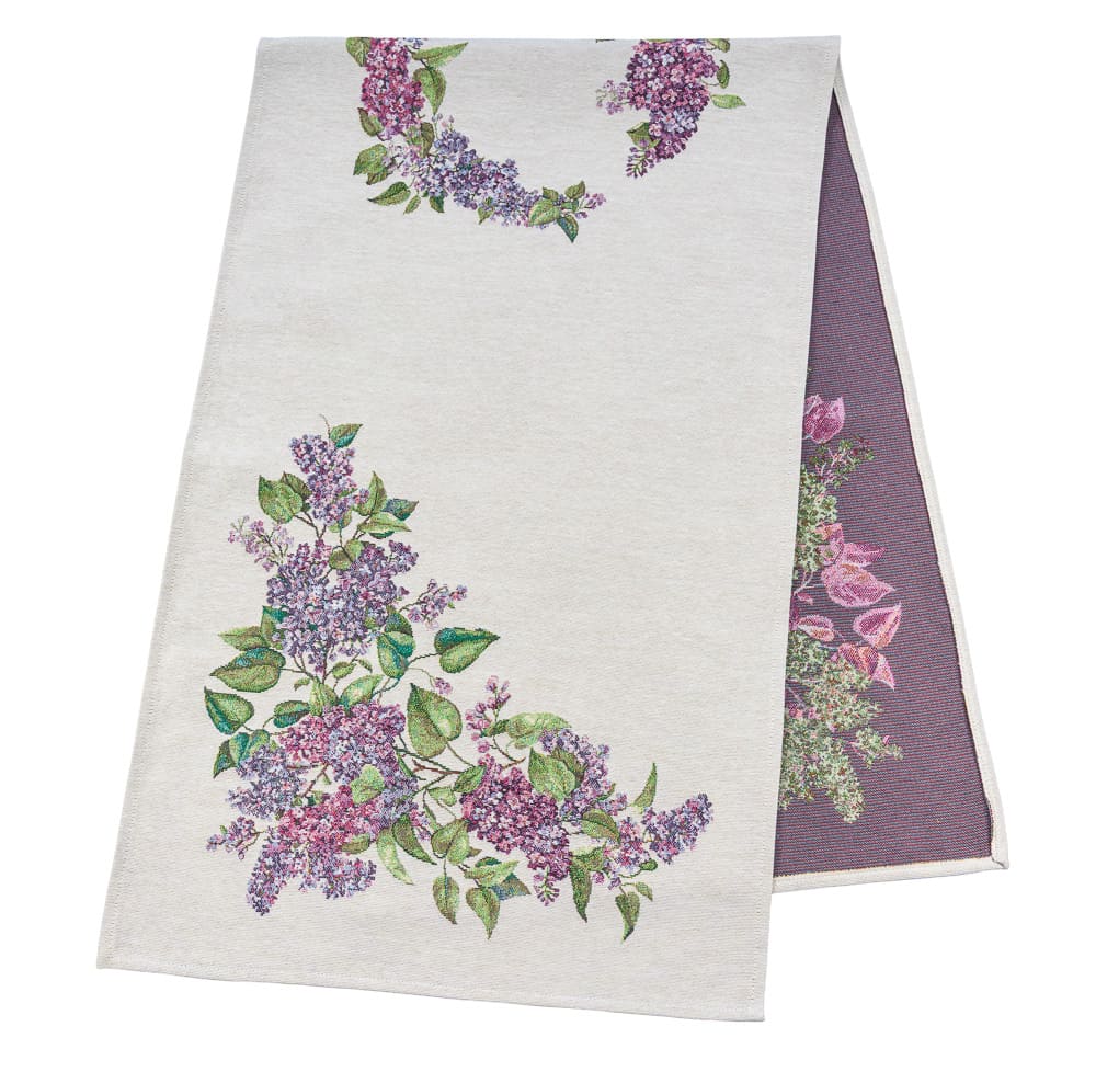 Table Runner «Lilac» - Premium Tapestry - Textile4Family