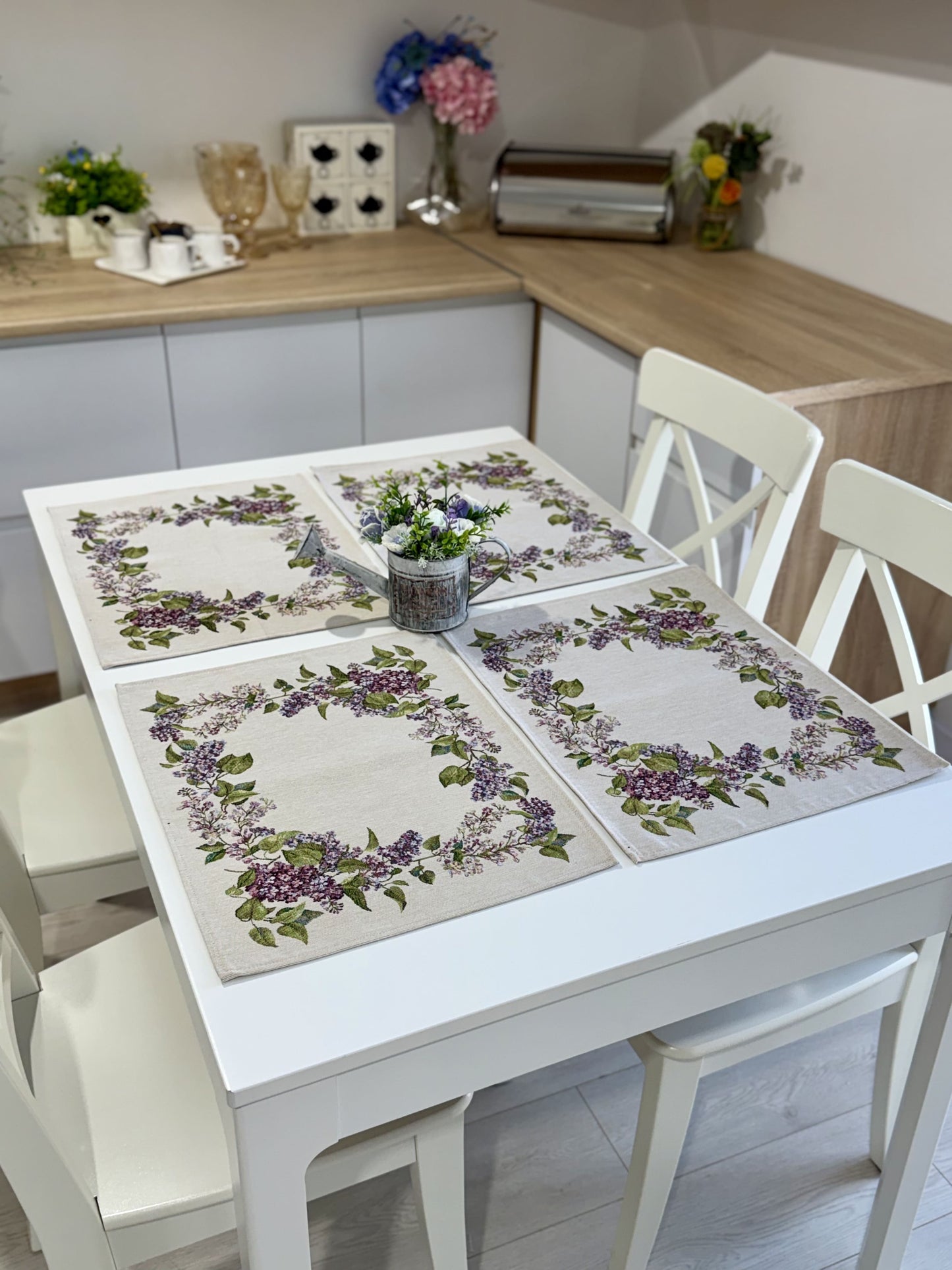 Placemat set «Lilac» - Premium Tapestry - Textile4Family