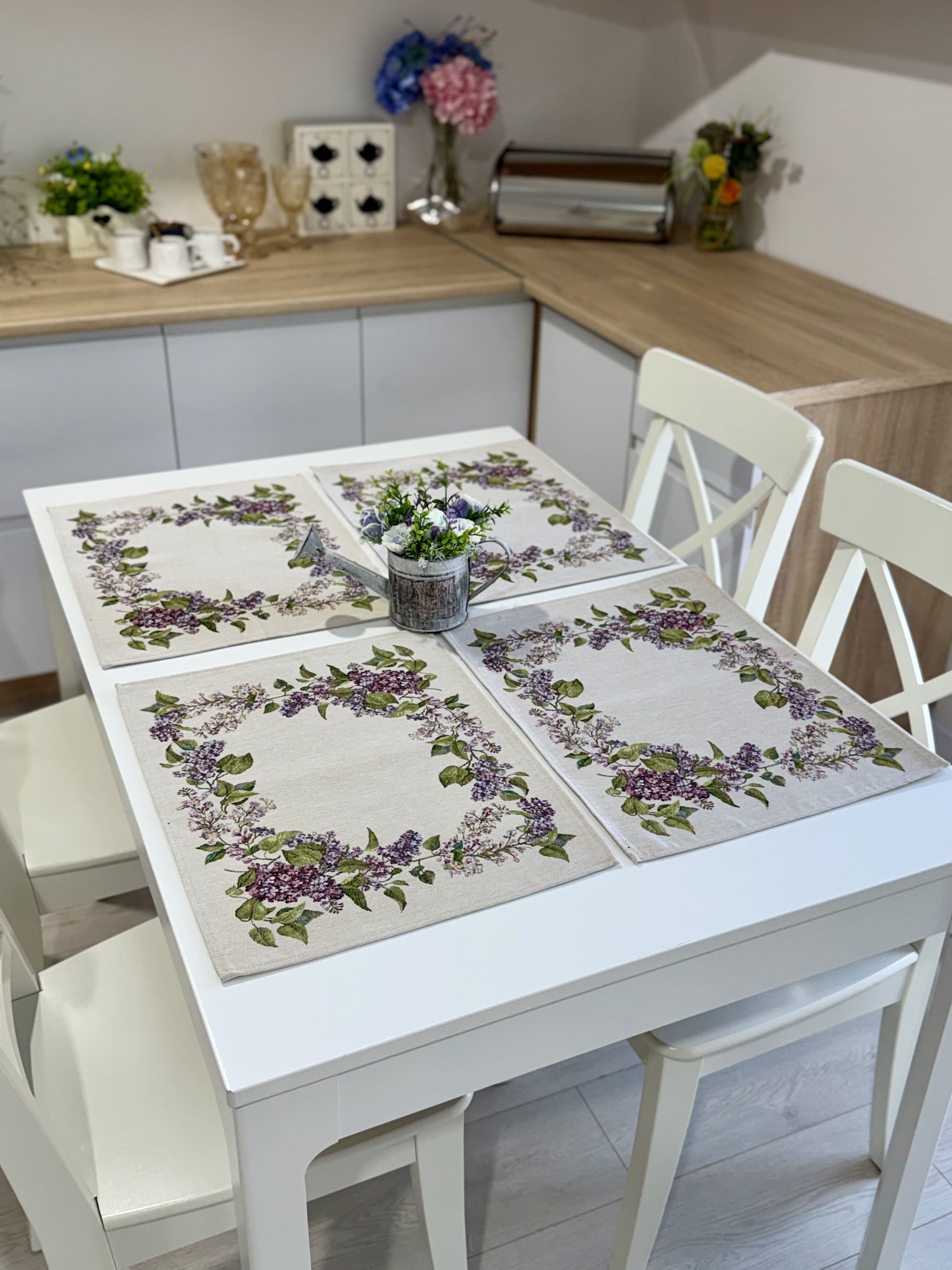 Placemat set «Lilac» - Premium Tapestry - Textile4Family