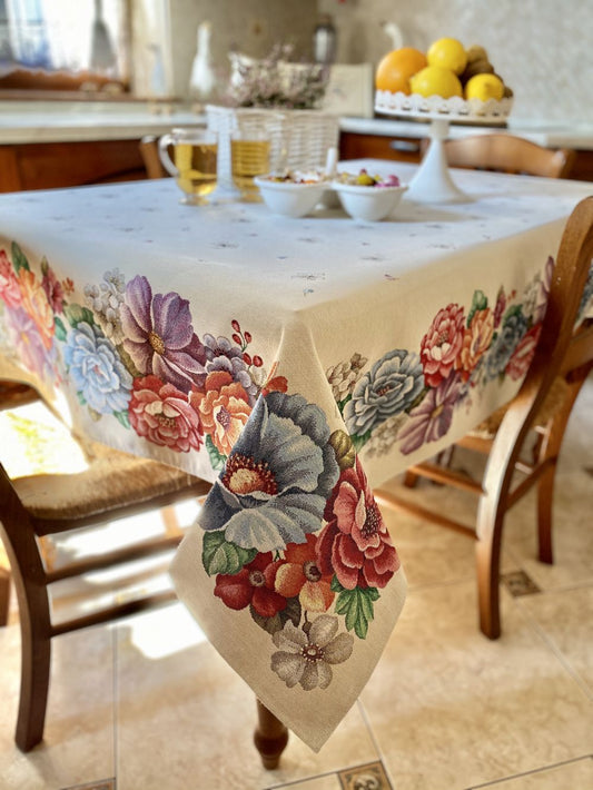 Tapestry tablecloth «Summer Flowers»