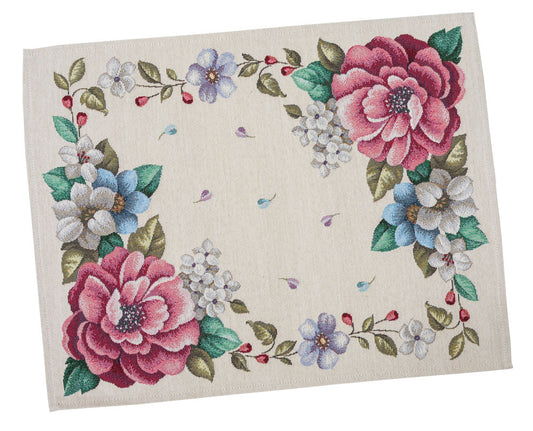 Tapestry Placemats set «Summer Flowers»