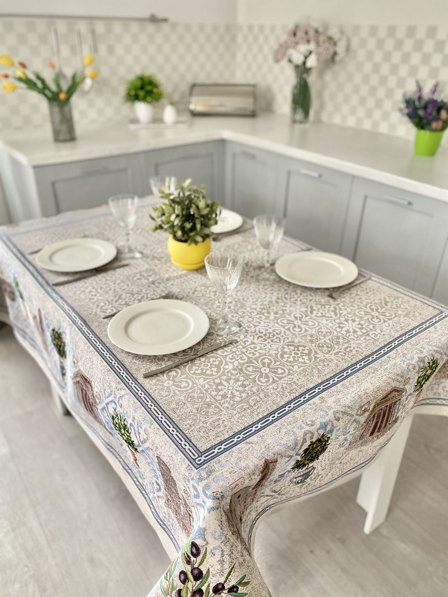 Tapestry tablecloth «Oliva» Limaso Textile