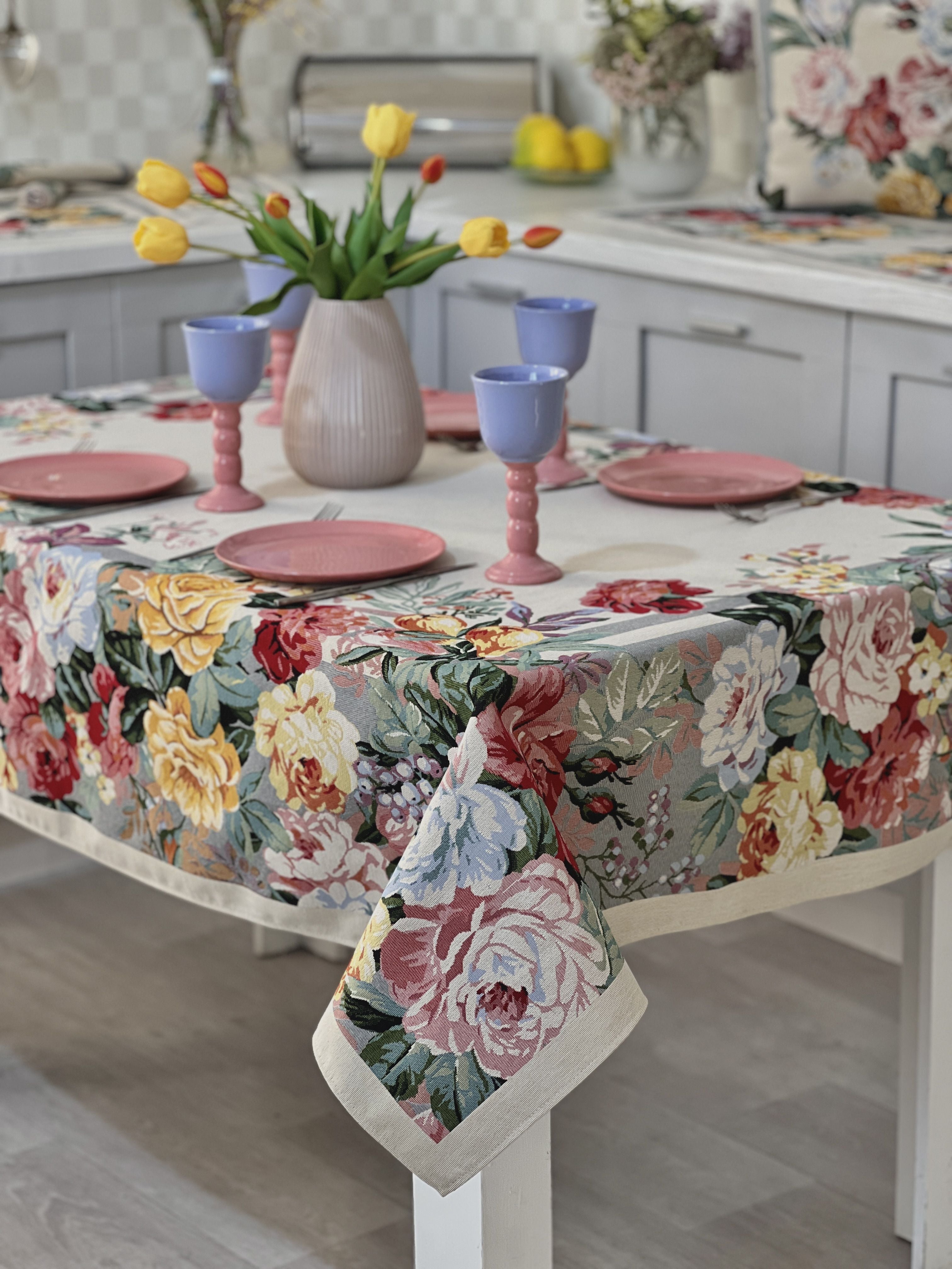 Tapestry tablecloth «Tanzanita» Limaso Textile