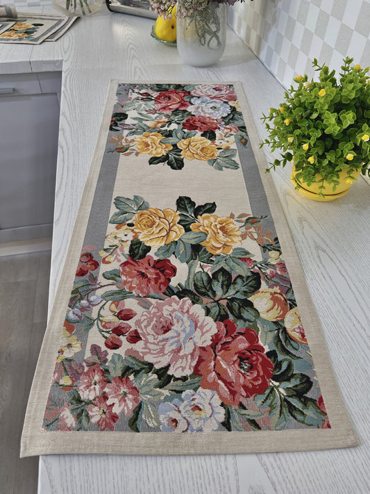 Tapestry table runner «Tanzanita»